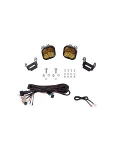 Diode Dynamics 2021 Ford Bronco SS3 LED Ditch Light Kit - Yellow Pro Combo - DD7187