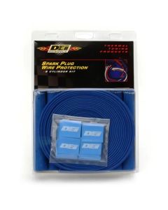 Blue Protect-A-Boot & Wire Kit for 8 Cylinders - DEI 10732