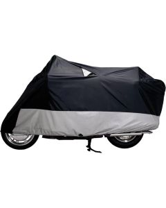 Dowco Cruisers (Small/Large) WeatherAll Plus EZ Zip Motorcycle Cover Black - XL - 50020-00