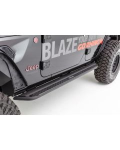 Go Rhino 05-20 Toyota Tacoma Dominator Extreme DSS SideSteps Complete Kit w/SideStep + Brkts - DSS4429T