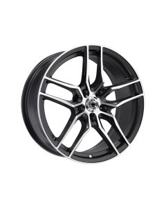 Konig Intention 18x8 5x112 ET45 Gloss Black / Machine Face - IO88512455