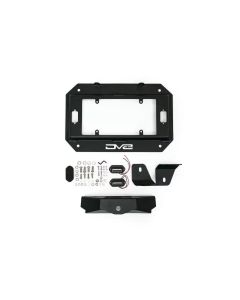 DV8 Offroad 18-22 Jeep Wrangler JL Spare Tire Delete Kit w/Light Mounts - TSJL-03
