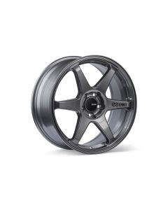 Enkei T6R 17x8 45mm Offset 5x100 Bolt Pattern 72.6 Bore Gloss Gunmetal Wheel - 539-780-8045GM