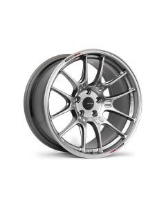 Enkei GTC02 19x9.5 5x114.3 45mm Offset 75mm Bore Hyper Silver Wheel - 534-995-6545HS