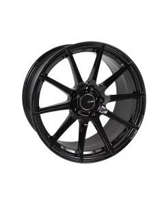 Enkei TS10 18x8.5 45mm Offset 5x100 Bolt Pattern 72.6mm Bore Dia Black Wheel - 499-885-8045BK
