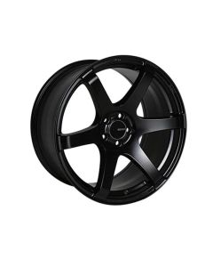 Enkei T6S 18x8.5 50mm Offset 5x114.3 Bolt Pattern 72.6 Bore Matte Black Wheel - 485-885-6550BK