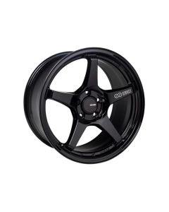 Enkei TS-5 18x8 5x112 45mm Offset 72.6mm Bore Gloss Black - 521-880-4445BK