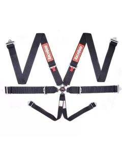 RaceQuip Black SFI CAMLOCK 6pt PD Lap Seat Belt - 743003