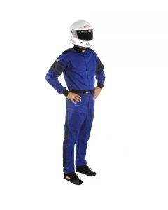 RaceQuip Blue SFI-1 1-L Suit - Small - 110022