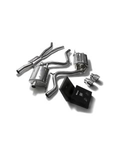 ARMYTRIX Valvetronic Exhaust System Ford Mustang 2.3L EcoBoost 2015-2022- ARMY-FDM62-DS33C