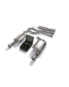 ARMYTRIX Valvetronic Exhaust System Ford Mustang GT MK6 5.0L Coyote 2015-2022- ARMY-FDM65C-DS33C