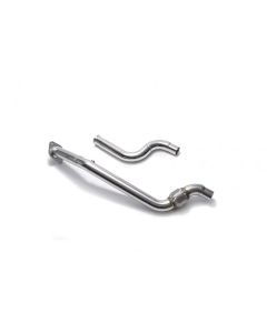 ARMYTRIX High-Flow Performance Race Pipe w/Cat-Simulator Ford Mustang GT Coyote 5.0L V8 2018-2022- ARMY-FDM6Q-DD