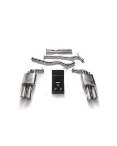 ARMYTRIX Valvetronic Exhaust System Ford Mustang GT Coyote 5.0L V8 2018-2022- ARMY-FDM6Q-QS38C