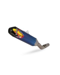 FMF Factory 4.1 RCT Titanium Anodized Slip-On w/ Carbon Cap Gas Gas | Husqvarna | KTM 2020-2021- FMF-45648