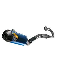 FMF Factory 4.1 RCT Anodized Titanium Full System w/ Carbon Cap Yamaha YFZ450R | YFZ450X 2009-2020- FMF-44401