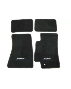 NRG Floor Mats - 96-00 Honda Civic 2DR & 3DR (EK9 Logo) - 4pc. - FMR-130
