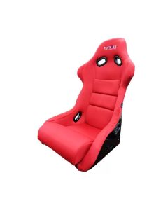 NRG FRP Bucket Seat (Red Cloth) - Large - FRP-300RD