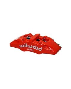 Wilwood Caliper-Forged Dynapro 6 5.25in Mount-Red-L/H 1.62/1.12/1.12in Pistons 0.81in Disc - 120-13435-RD