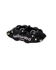 Wilwood Caliper-Narrow Superlite 4R - Black 1.12/1.12in Pistons 0.81in Disc - 120-11876-BK