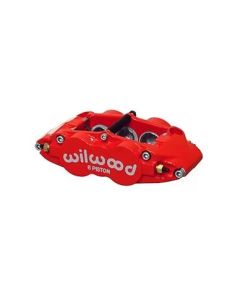 Wilwood Caliper-Narrow Superlite 6R-LH - Red 1.62/1.12/1.12in Pistons 1.25in Disc - 120-11779-RD