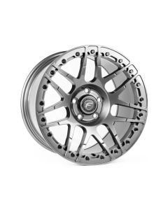 Forgestar F14 Beadlock 17x11 / 5x120.65 BP / ET43 / 7.7in BS Gloss Anthracite Wheel - F28371163P43
