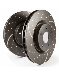 EBC 05+ Toyota Tacoma 2WD 2.7 GD Sport Front Rotors - GD7363