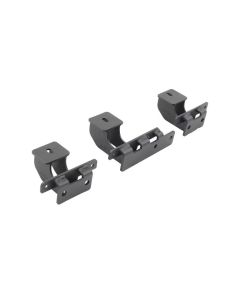 Go Rhino Brackets for Dominator Cab-Length SideSteps Jeep Wrangler 2018-2020- GO R-D64506BTK