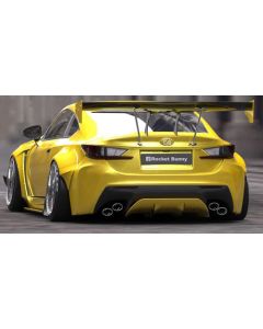 GReddy 2015+ Lexus RC-F Rocket Bunny Rear Over-Fenders +70mm - 17010256