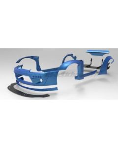 GReddy 99-03 Nissan Silvia S15 Rocket Bunny Front Splitter - 17020269