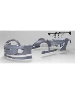 GReddy 09-12 Porsche Cayman Pandem Rocket Bunny Side Skirts Only - 17090504