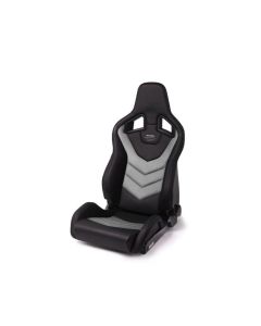 Recaro Sportster GT Right Seat Vinyl | Cloud Gray Suede- 410.2GT.3166