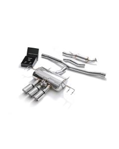 ARMYTRIX Valvetronic Exhaust System Honda Civic Type-R FK8 2.0L Turbo LHD 2018-2021- ARMY-HCRF8-3S22C