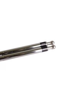 NRG Hood Damper Kit (Polished) - 03-07 Nissan 350Z/G35 (Half Pressure Shocks for CF Hood) - HD-300