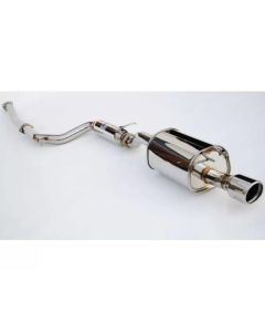 Invidia 12-13 Honda Civic Si K24 Coupe Q300 Rolled Stainless Steel Tip Cat-back Exhaust - HS12HC2G3S