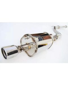 Invidia 12+ Honda Civic Si Sedan Q300 Rolled Stainless Steel Tip Cat-back Exhaust - HS12HC4G3S