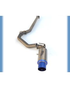 Invidia 2012+ BR-Z/FR-S 70mm Single Outlet Full Titanium Cat-Back Exhaust - HS12SSTSRG