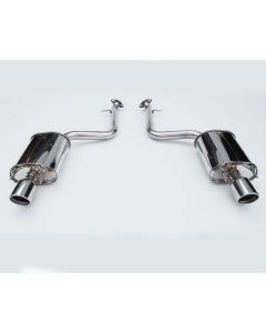 Invidia 13+ Lexus IS 250/IS 350 Q300 w/ Rolled Stainless Steel Tips Axle-Back Exhaust - HS13LISG3S