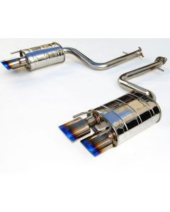 Invidia 15+ Lexus RC350/200T Titanium Quad Rolled Tip Axel-Back Exhaust - HS14LRCDR4OT