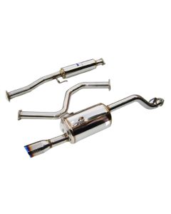 Invidia 15+ Subaru WRX/STI Single Q300 Rolled Stainless Steel Tip Cat-back Exhaust - HS15SW4G3S
