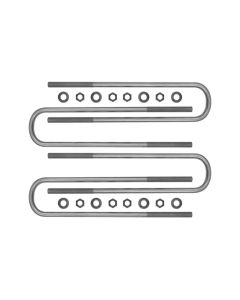 ICON 2011+ Ford F-250/F-350 Rear 17in U-Bolt Kit - 67002