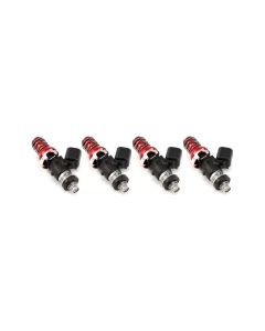Injector Dynamics ID1050 Injectors- 11mm Top Adapter (Red)- Denso Lower Cushions (Set Of 4) - 1050.19.01.48.11.4