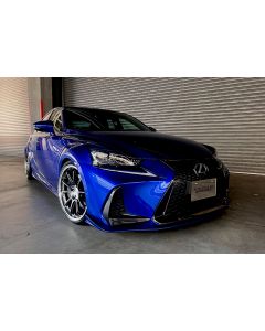 LEXON - Front Lip Spoiler - Lexus IS [F-Sport] (2017-2020) - Carbon