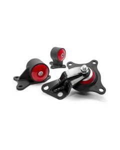 Innovative 01-05 Civic D-Series Black Steel Mounts 75A Bushings - 10550-75A