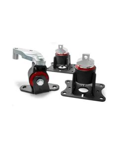 Innovative 04-08 Acura TSX K-Series Black Steel Mounts 85A Bushings - 10751-85A
