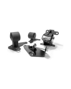 Innovative 96-00 Civic H-Series Black Steel Mounts 75A Bushings - 20050-75A