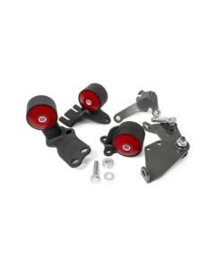 Innovative 88-91 Civic B-Series Black Steel Mounts 75A Bushings (Cable to Hydro Conversion) - 49150-75A