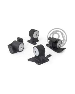 Innovative 90-99 Toyota MR2 5S/3S Black Steel Mounts 75A Bushings - 69950-75A