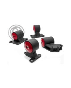 Innovative 91-99 Mitsubishi 3000GT / GTO 6G72 Black Steel Mounts 75A Bushings - 79950-75A