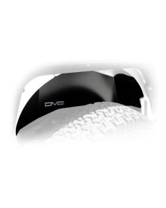 DV8 Offroad 07-18 Jeep Wrangler JK Rear Aluminum Inner Fender - Black - INFEND-01RB