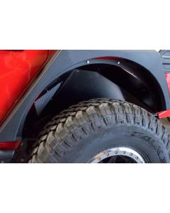 DV8 Offroad 2018+ Jeep Wrangler JL Rear Inner Fenders - Black - INFEND-03RB